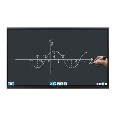 Panneau d'écran tactile électronique interactif du tableau blanc 4k d'écran tactile de TFT 98&quot;