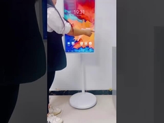 Android 12 écran tactile téléviseur portable affichage numérique Stand By Me Smart TV OEM